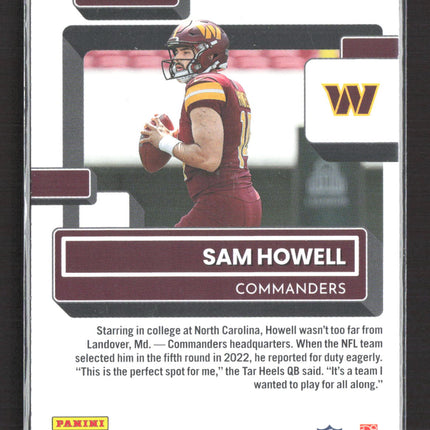 2022 Panini Donruss Football Sam Howell #305
