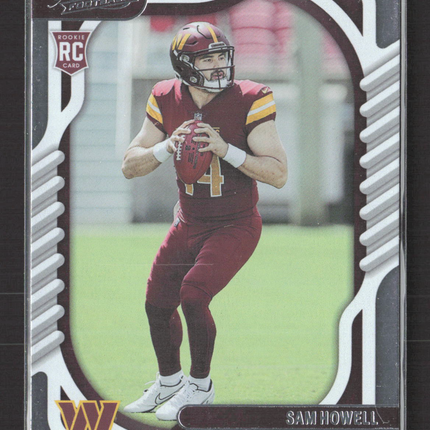 2022 Panini Absolute Football Sam Howell #105 RC