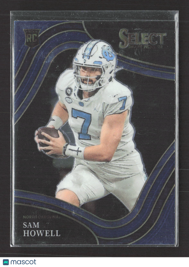 2022 Panini Select Draft Picks Sam Howell #103 Field Level RC