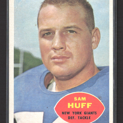 1960 Topps Sam Huff #80
