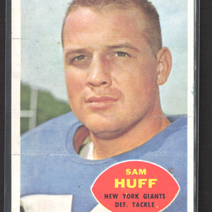 1960 Topps Sam Huff #80