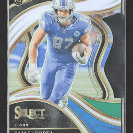 2024 Panini Select Prizm Sam LaPorta #221 Club Level RC Silver