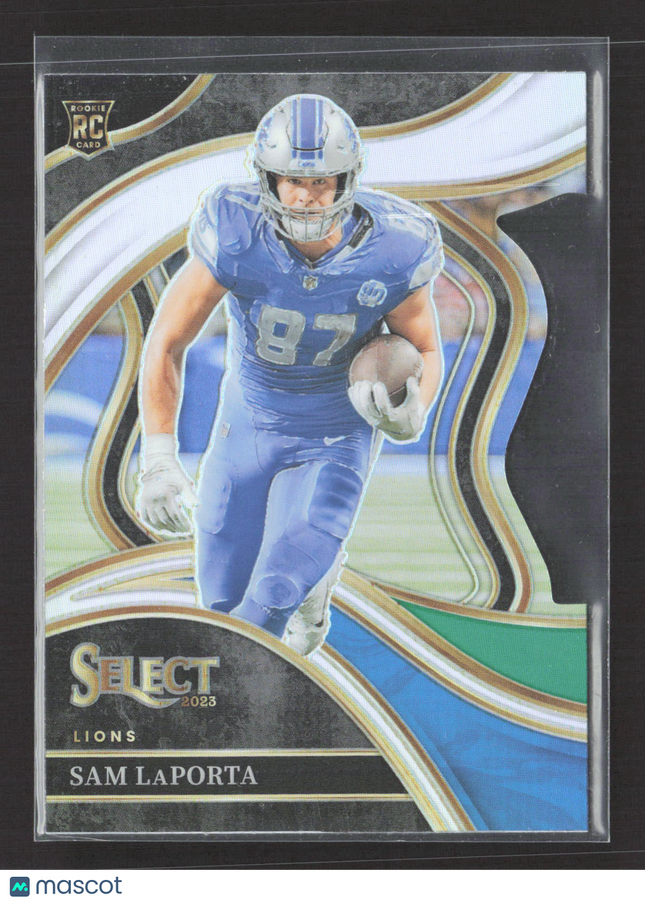 2024 Panini Select Prizm Sam LaPorta #221 Club Level RC Silver