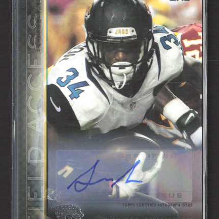 2015 Topps Field Access Storm Johnson #7 Auto