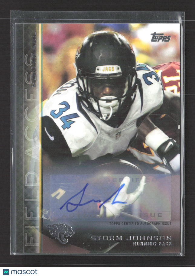 2015 Topps Field Access Storm Johnson #7 Auto