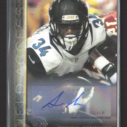 2015 Topps Field Access Storm Johnson #7 Topps Certified Autograph Issue Auto