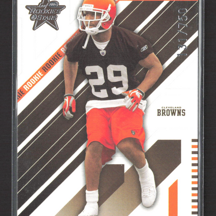 2004 Leaf Rookies & Stars Sean Jones #240 /750