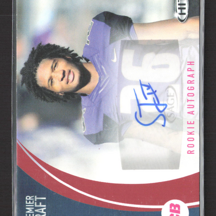 2017 SAGE HIT Premier Draft Sidney Jones IV #A21 Auto