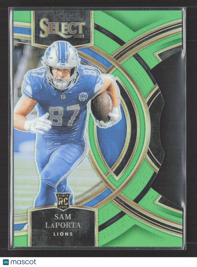 2024 Panini Select Prizm Premier Sam LaPorta #106 Green RC 114/449
