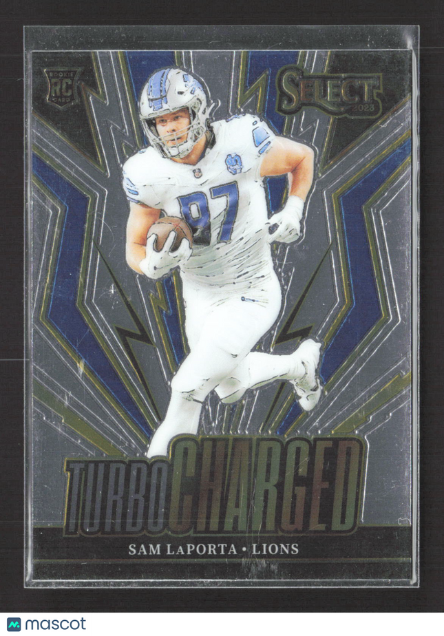 2024 Panini Select Turbo Charged Sam LaPorta #TUR-SLA RC