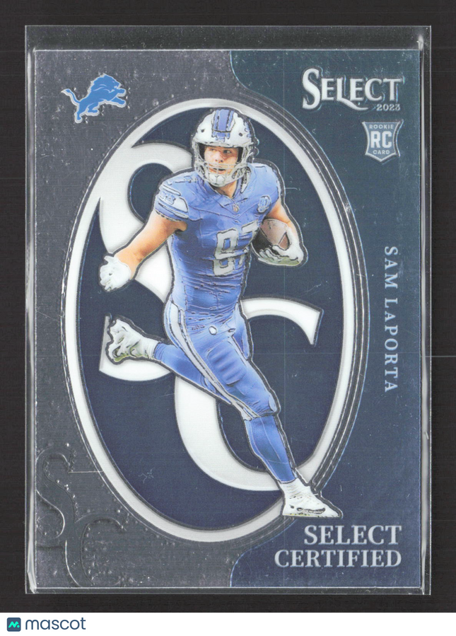 2024 Panini Select Select Certified Sam LaPorta #CRO-SLA RC