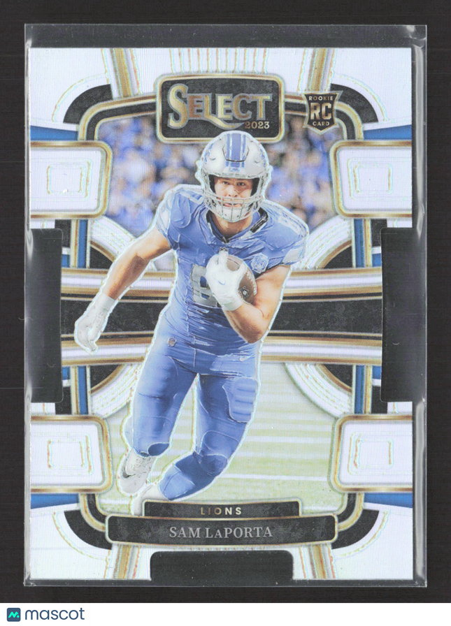 2024 Panini Select Prizm Sam LaPorta #35 Concourse RC Silver