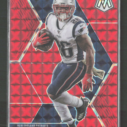 2020 Panini Mosaic Prizm Sony Michel #137 Red