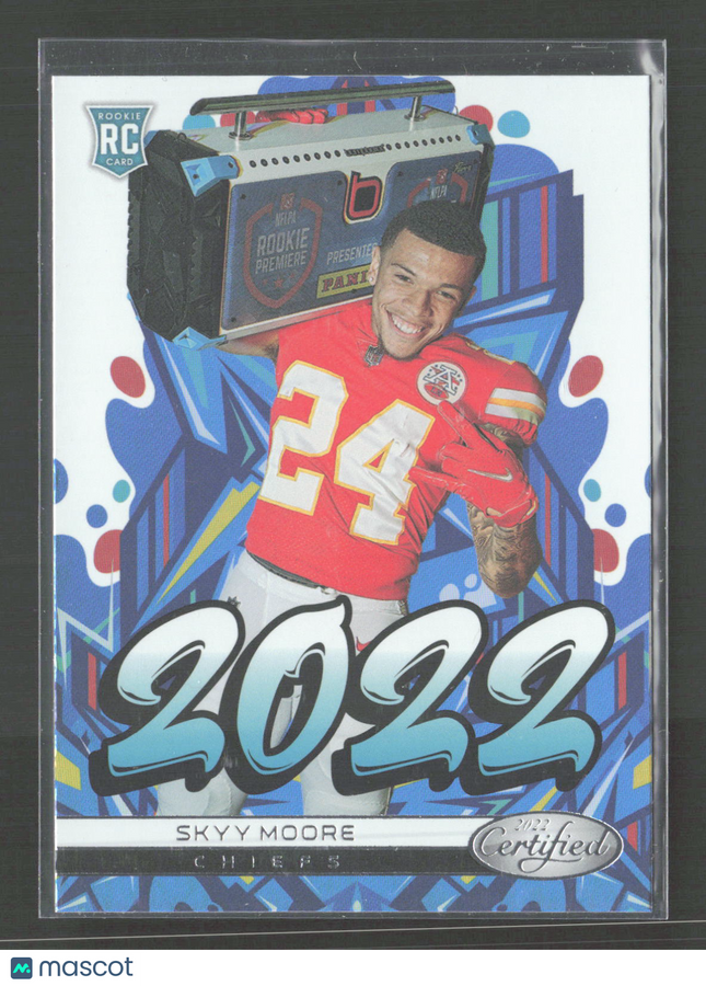 2022 Panini Certified Skyy Moore #2022-17 RC