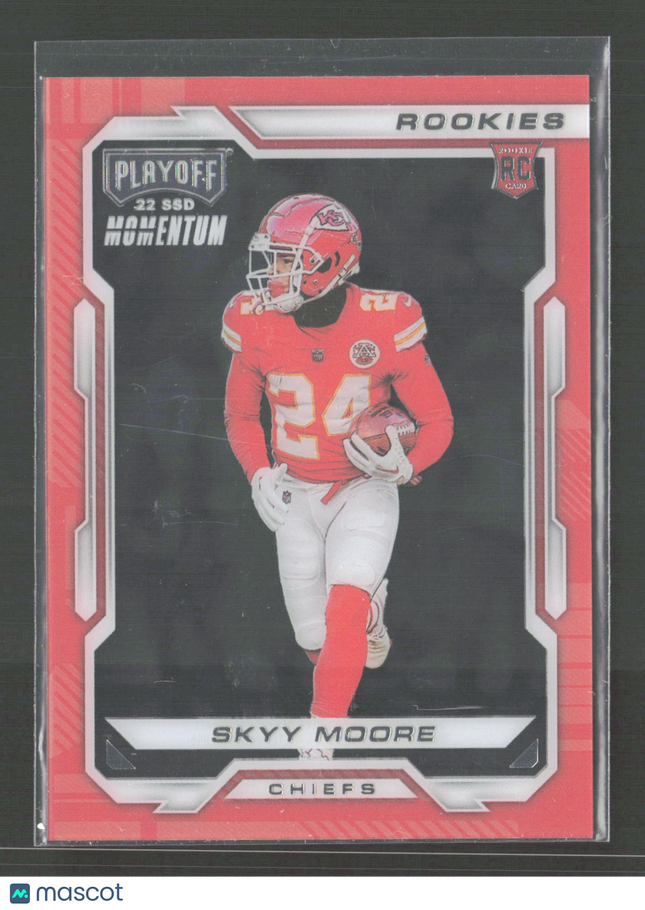 2023 Panini Chronicles Playoff Momentum Skyy Moore #PMR-22 RC