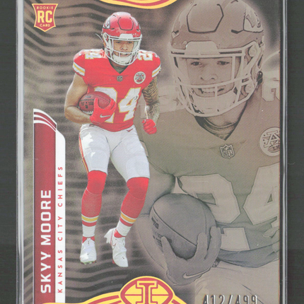 2022 Panini Illusions Skyy Moore #45 412/499 RC