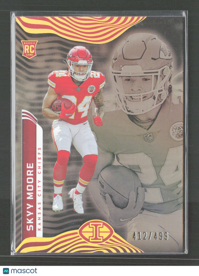 2022 Panini Illusions Skyy Moore #45 412/499 RC