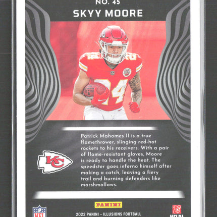 2022 Panini Illusions Skyy Moore #45 412/499 RC