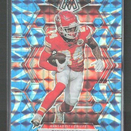 2023 Panini Mosaic Prizm Skyy Moore #111 Blue Reactive
