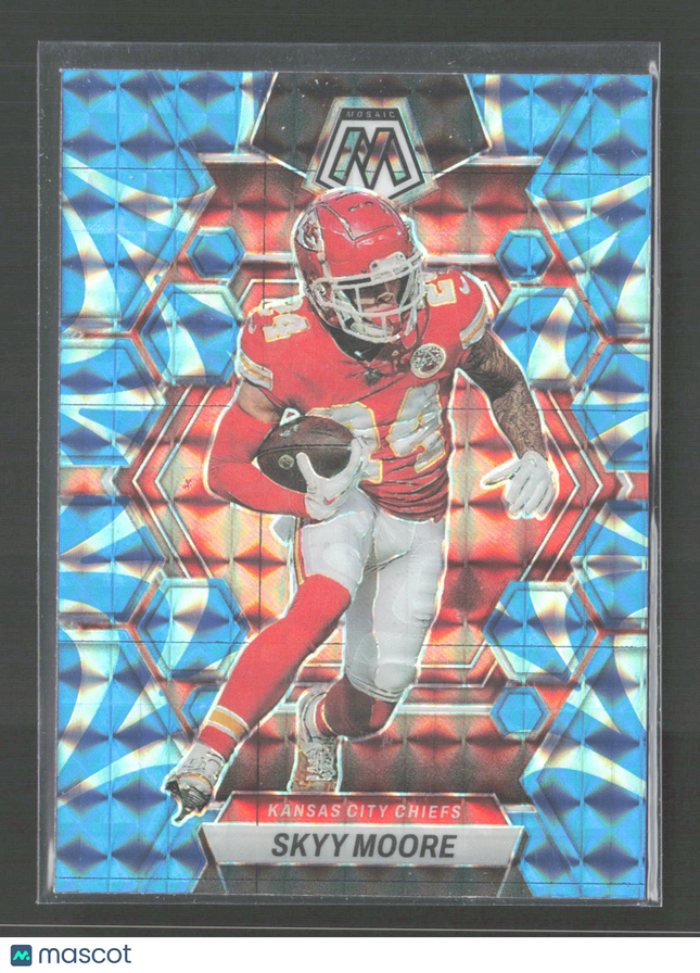 2023 Panini Mosaic Prizm Skyy Moore #111 Blue Reactive