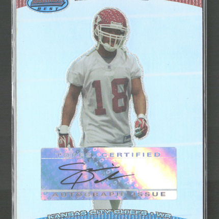 2004 Topps Bowman's Best Samie Parker #153 Auto