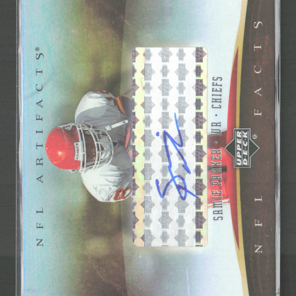 2007 Upper Deck Artifacts NFL Facts Samie Parker #NF-SP Auto