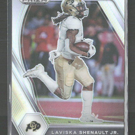 2021 Panini Prizm Draft Picks Laviska Shenault Jr. #63 Silver