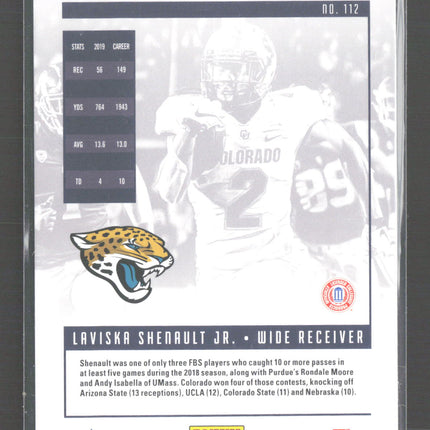 2020 Panini Luminance Football Laviska Shenault Jr. #112 RC