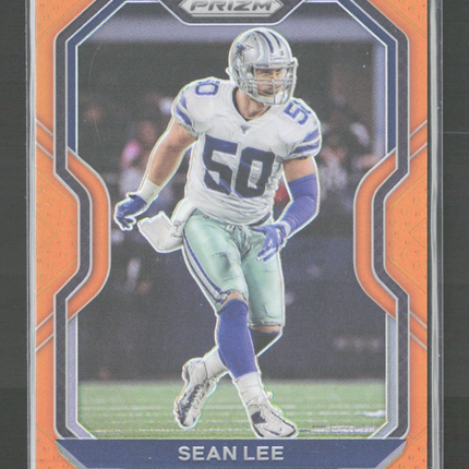 2020 Panini Prizm Sean Lee #156 Orange /249