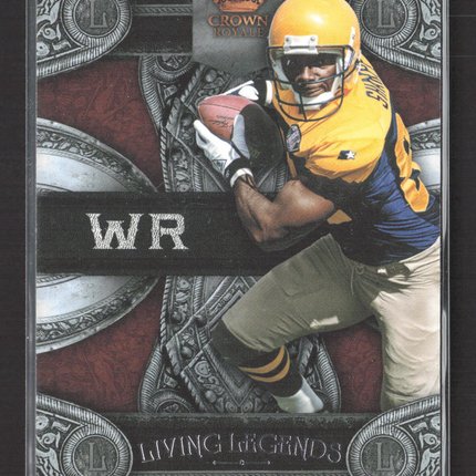 2011 Panini Crown Royale Living Legends Sterling Sharpe #18
