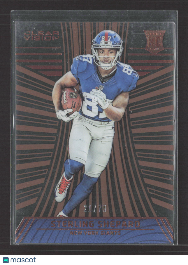 2016 Panini Clear Vision Sterling Shepard #145 21/79