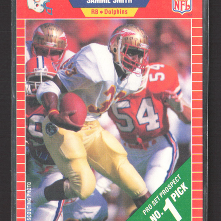 1989 Pro Set Sammie Smith #502