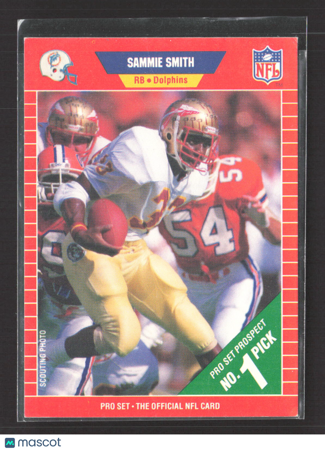 1989 Pro Set Sammie Smith #502