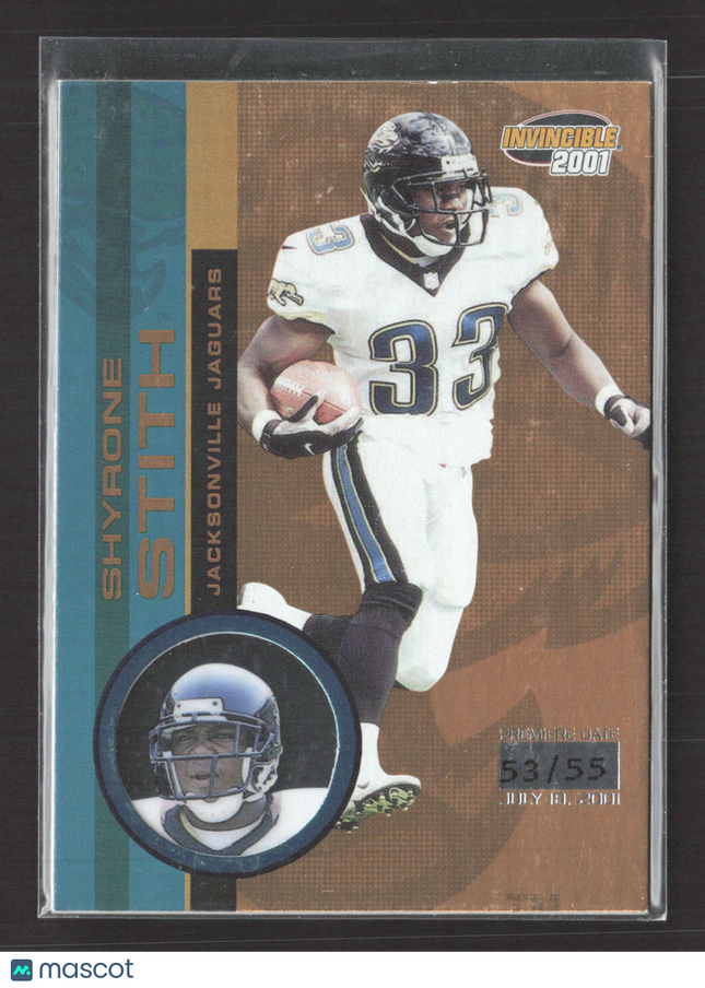 2001 Pacific Invincible Shyrone Stith #108 53/55