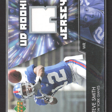 2007 Upper Deck UD Rookie Jersey Steve Smith #UDRJ-SS Event-Worn Jersey