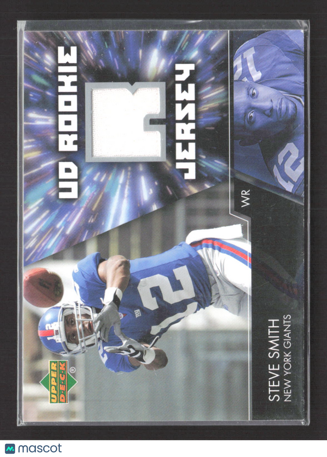 2007 Upper Deck UD Rookie Jersey Steve Smith #UDRJ-SS Event-Worn Jersey