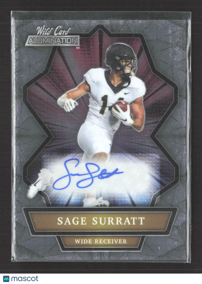 2021 Wild Card Alumination Sage Surratt #ABC-A Auto