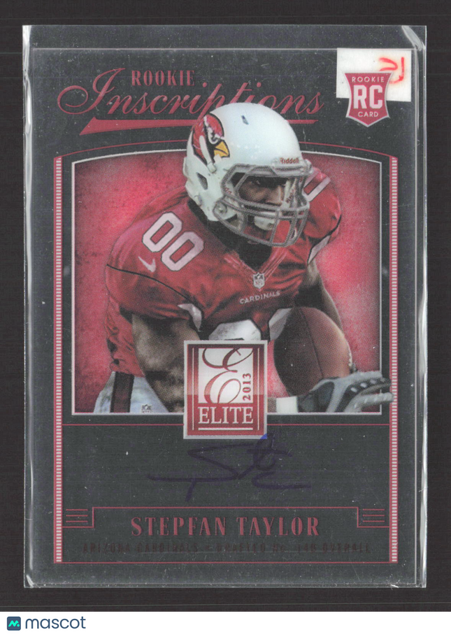 2013 Panini Elite Rookie Inscriptions Stepfan Taylor #34 RC Auto