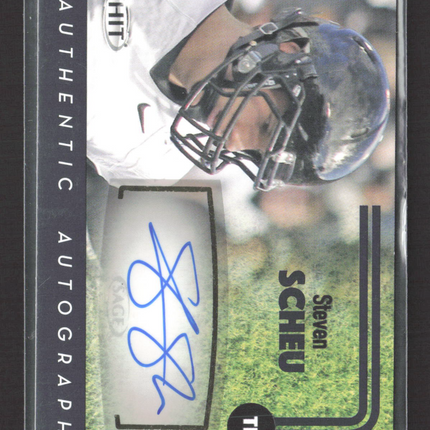 2016 SAGE HIT Steven Scheu #A70 Auto