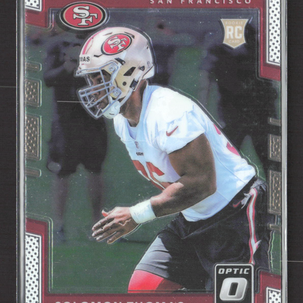 2017 Donruss Optic Solomon Thomas #116 RC