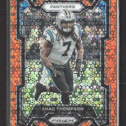 2023 Panini Prizm Shaq Thompson #45 Orange Disco