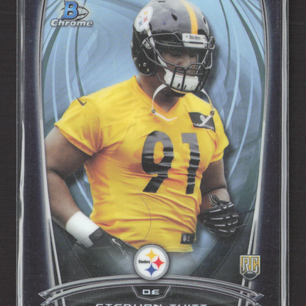 2014 Bowman Chrome Stephon Tuitt #114 RC Black /299