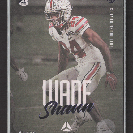 2021 Panini Luminance Football Shaun Wade #109 RC 02/99