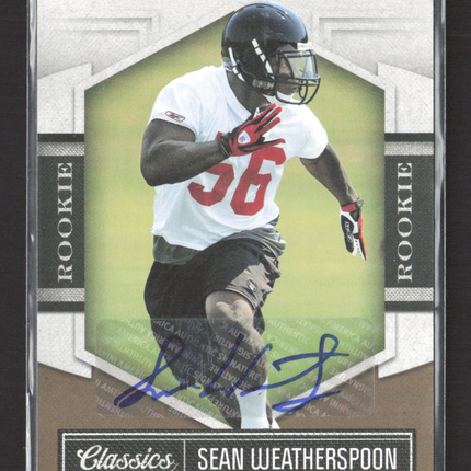 2010 Panini Classics Significant Signatures Sean Weatherspoon #189 256/499 Auto