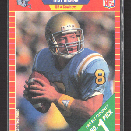 1989 Pro Set Troy Aikman #490