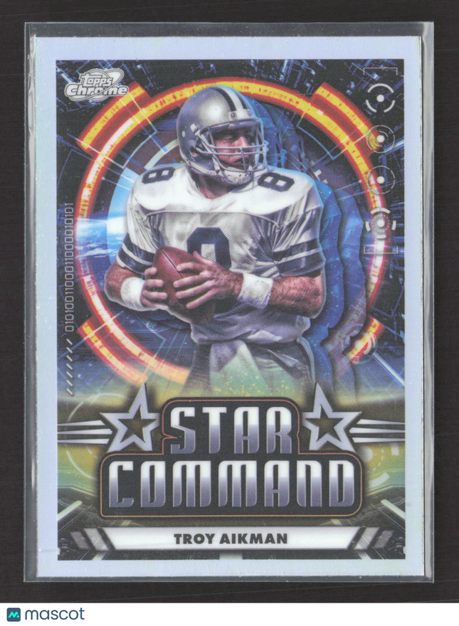 2024 Topps Chrome Star Command Troy Aikman #SC-6