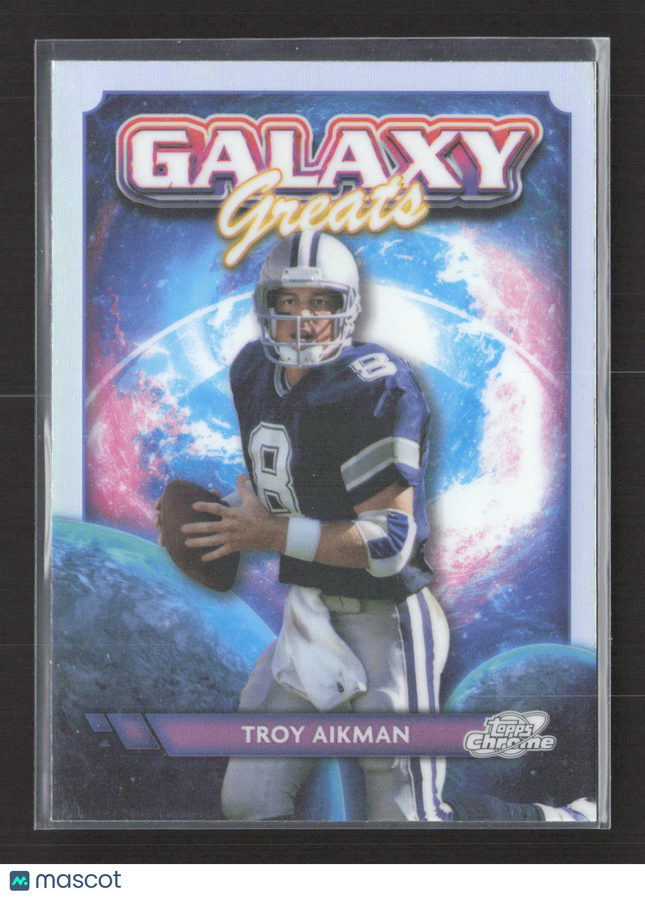 2024 Topps Chrome Galaxy Greats Troy Aikman #GG-3