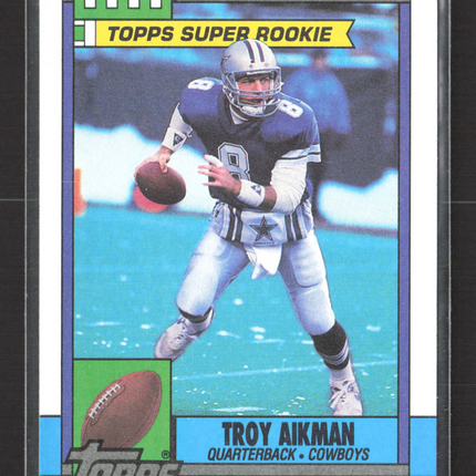 1990 Topps Troy Aikman #482
