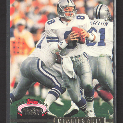 1993 Topps Stadium Club Members Only Troy Aikman #1