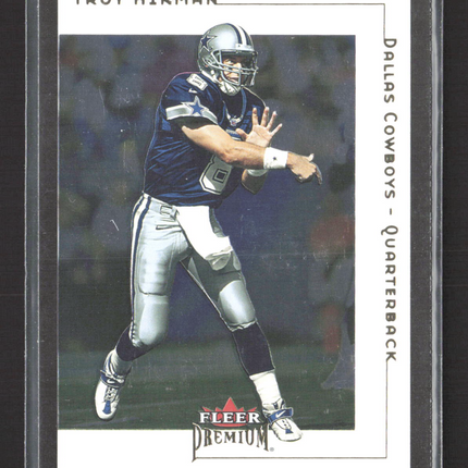 2001 Fleer Premium Troy Aikman #63
